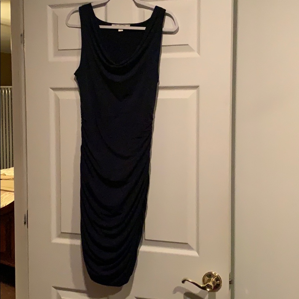 Navy blue dress